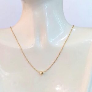 Gargantilha com argola