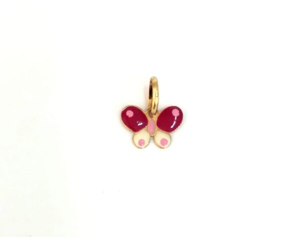 Pingente Borboleta Esmaltada