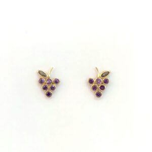 Par de Brincos Cacho de Uva Zirconia