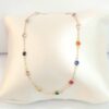 Pulseira com Zircônias coloridas
