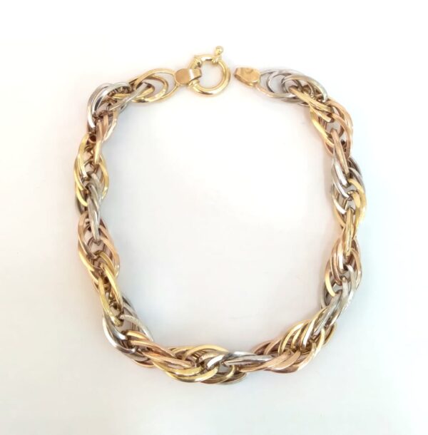 Pulseira Elo Oval 3 cores