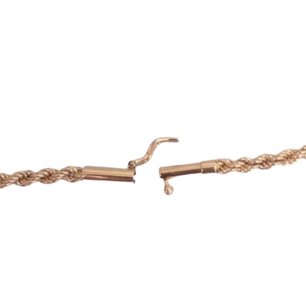 Pulseira Cordão Baiano Ouro Rosê - Image 4