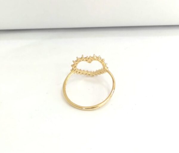 Anel Coração Zirconia - Image 3