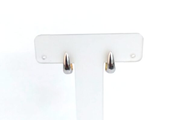 Par de Brincos Argola Gota 2 Cores - Image 3