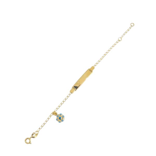 Pulseira Infantil Chapinha C/ Flor - Image 4