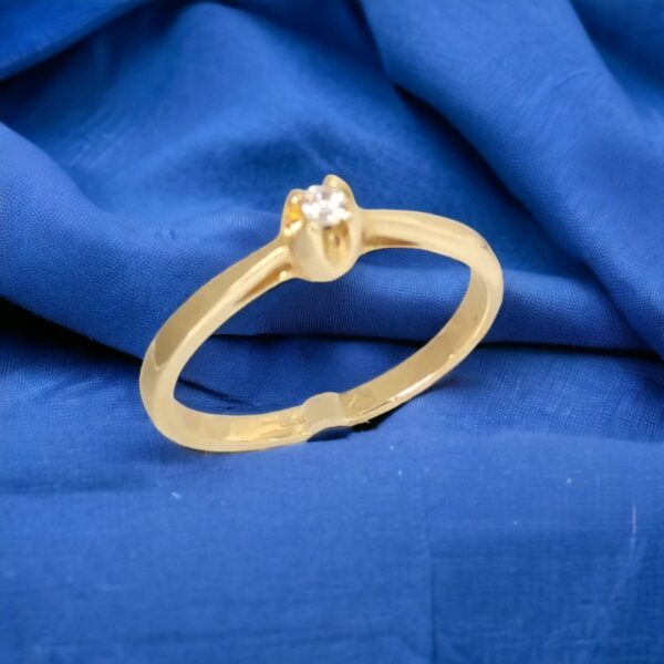 Anel Solitário Zirconia - Image 4