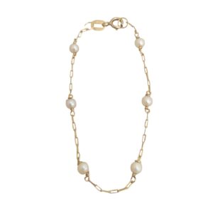 Pulseira Infantil Pérola