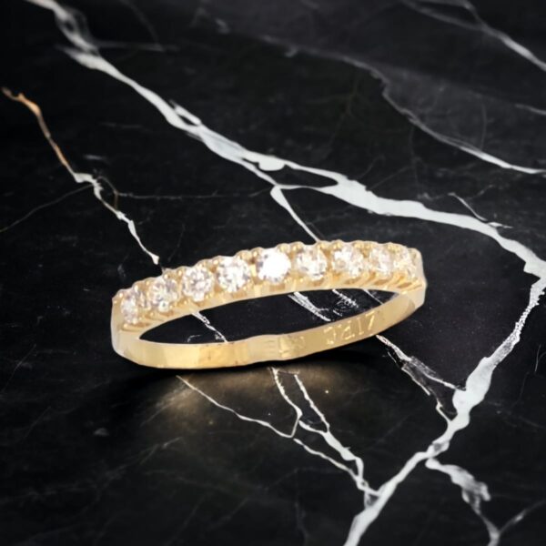 Meia Aliança Zirconia - Image 2