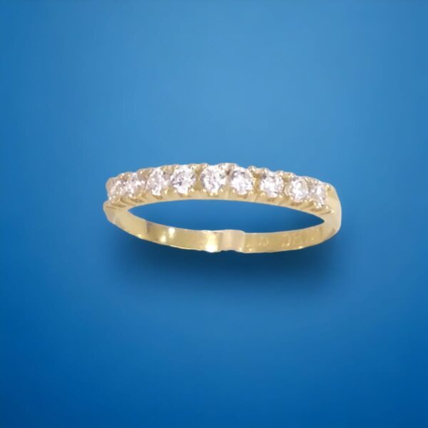 Meia Aliança Zirconia - Image 3