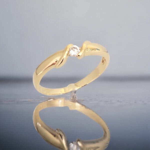 Anel solitário Zirconia - Image 4
