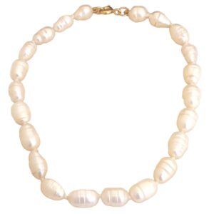 Pulseira Pérola Água doce Frisada