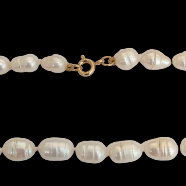 Pulseira Pérola Água doce Frisada - Image 4