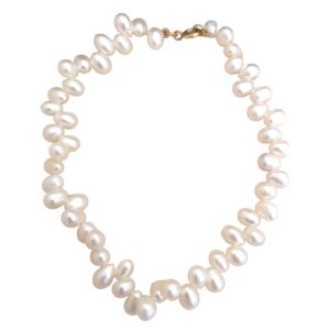 Pulseira Pérola água doce intercaladas