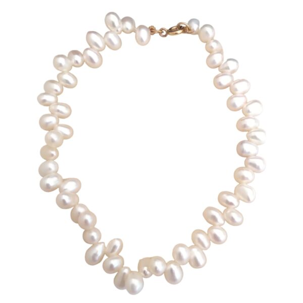 Pulseira Pérola água doce intercaladas