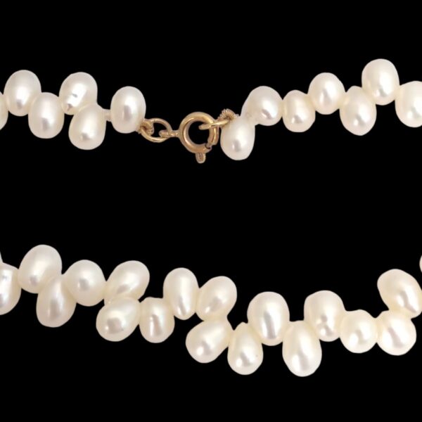 Pulseira Pérola água doce intercaladas - Image 3