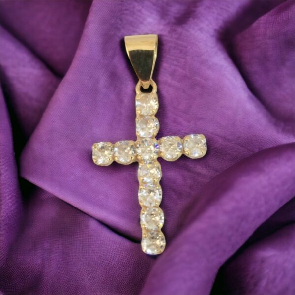 Pingente Cruz Zirconia - Image 2