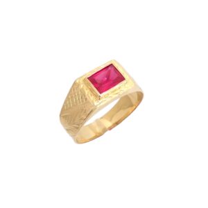 Anel Masculino c/ Zirconia