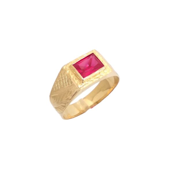 Anel Masculino c/ Zirconia
