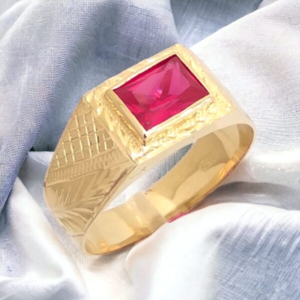 Anel Masculino c/ Zirconia - Image 4
