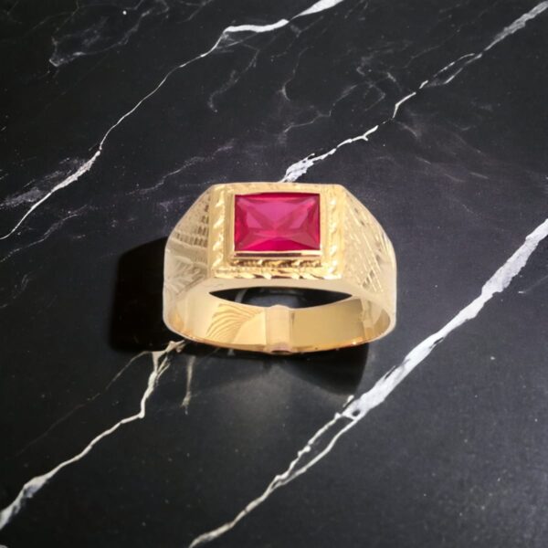 Anel Masculino c/ Zirconia - Image 5