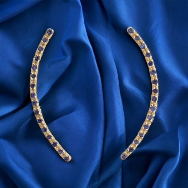 Par de Brincos Ear Cuff c/ Zirconia - Image 4
