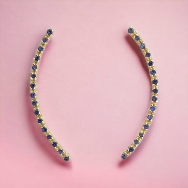 Par de Brincos Ear Cuff c/ Zirconia - Image 5