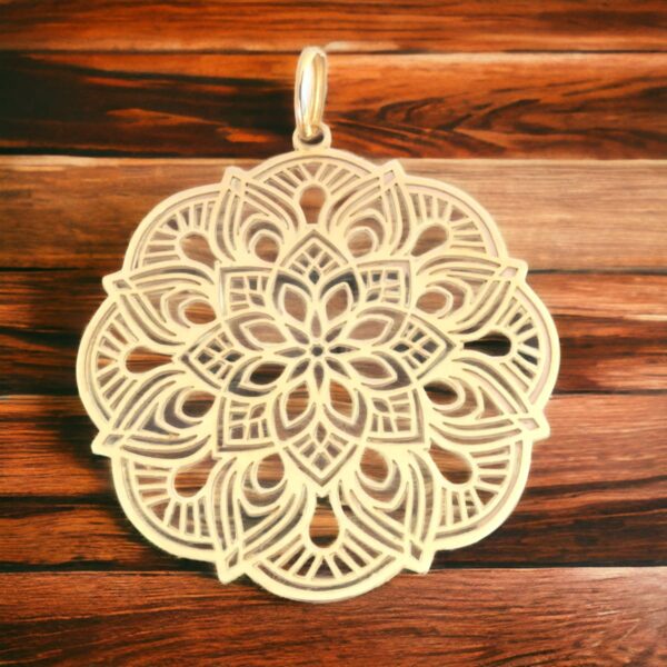 Pingente Mandala Filigrana - Image 2
