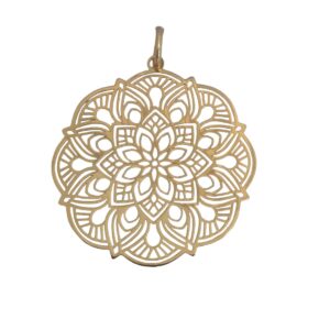 Pingente Mandala Filigrana