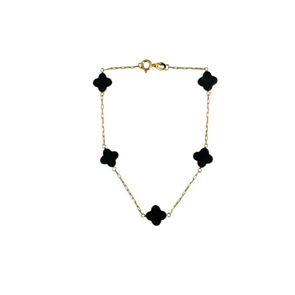 Pulseira Trevo ônix - Image 7