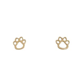 Par de Brinco Patinha Ouro 18K 750