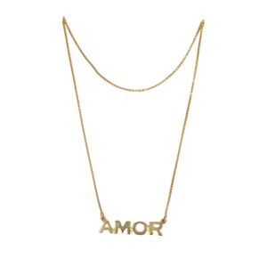 Gargantilha Amor Ouro amarelo