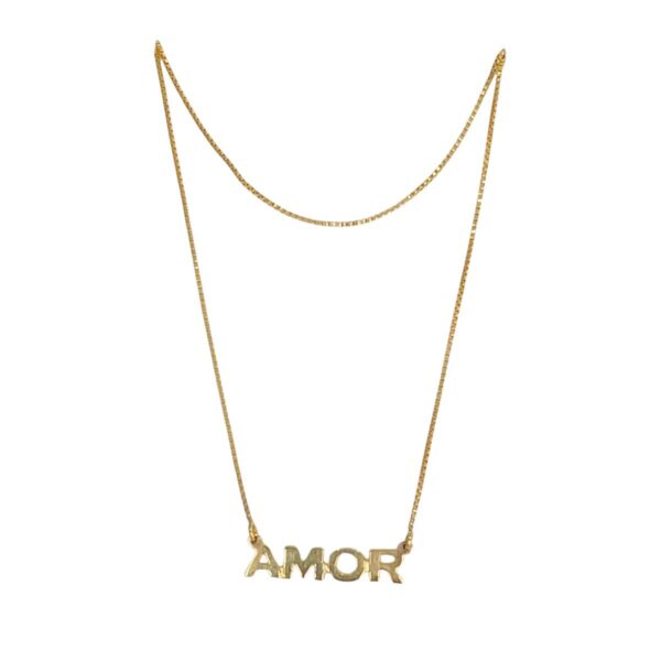 Gargantilha Amor Ouro amarelo