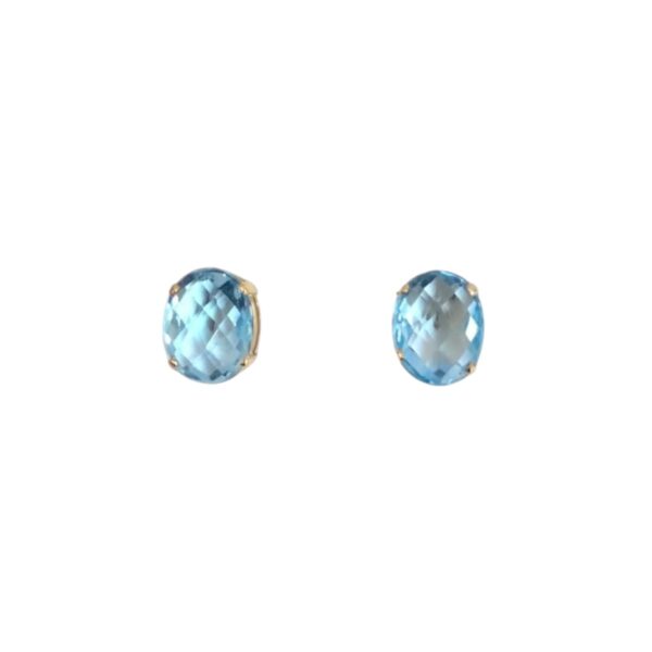 Par de brincos Galeria Zircônia Oval - Imagem 2